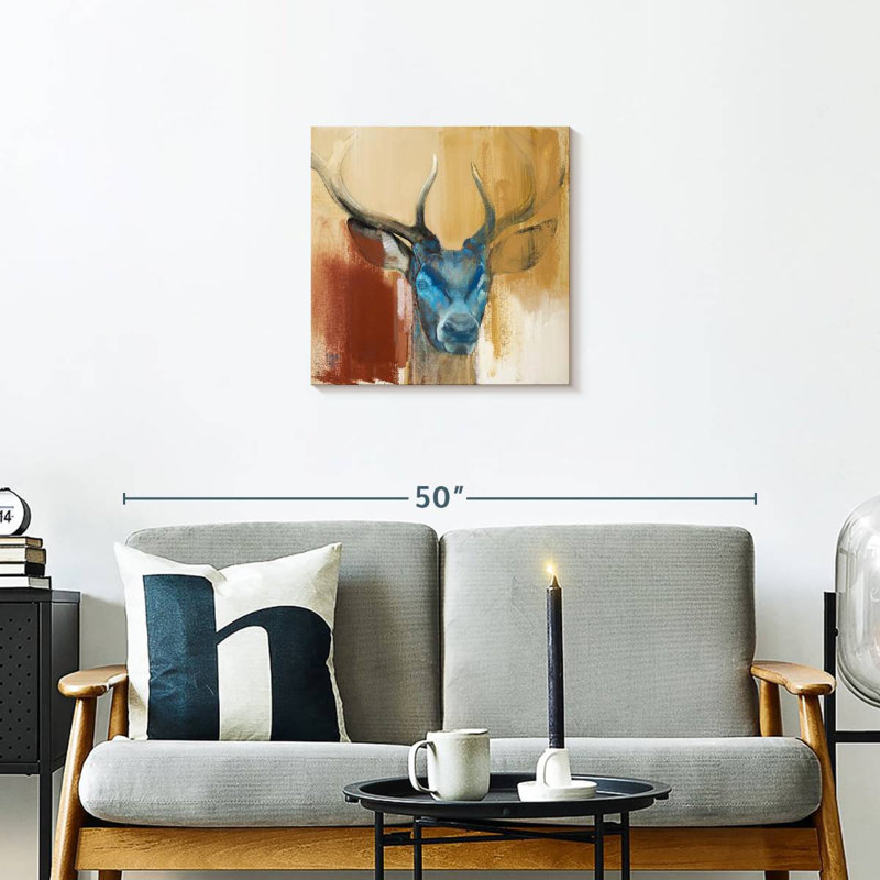 Brampt Mask Young Stag, 20" H x 20" W