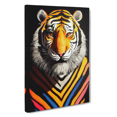 Tiger Stripes - Wrapped Canvas