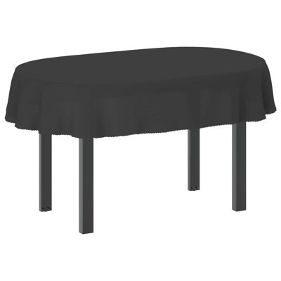  Table Cloth Plain Polyester Cover Fabric Tablecloth Kitchen Dining for