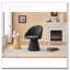 Chenille Fabric Swivel Accent Armchair-154915384