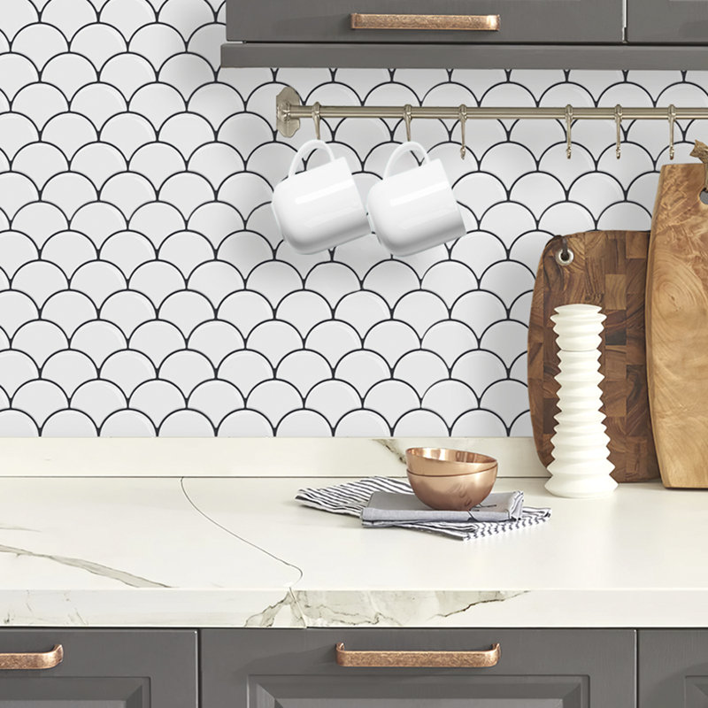 Non-Wall Damaging Tile Decal
