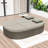 2-Person Rattan Chaise Lounge with Adjustable Backrests and Cushions for Patio or Poolside-1862959174-1862959173