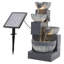 Coggins Weather Resistant Cascade Fountain with Light