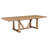 Burson 7-piece Extension Leaf Dining Set Brown and Black-58441766-58441785