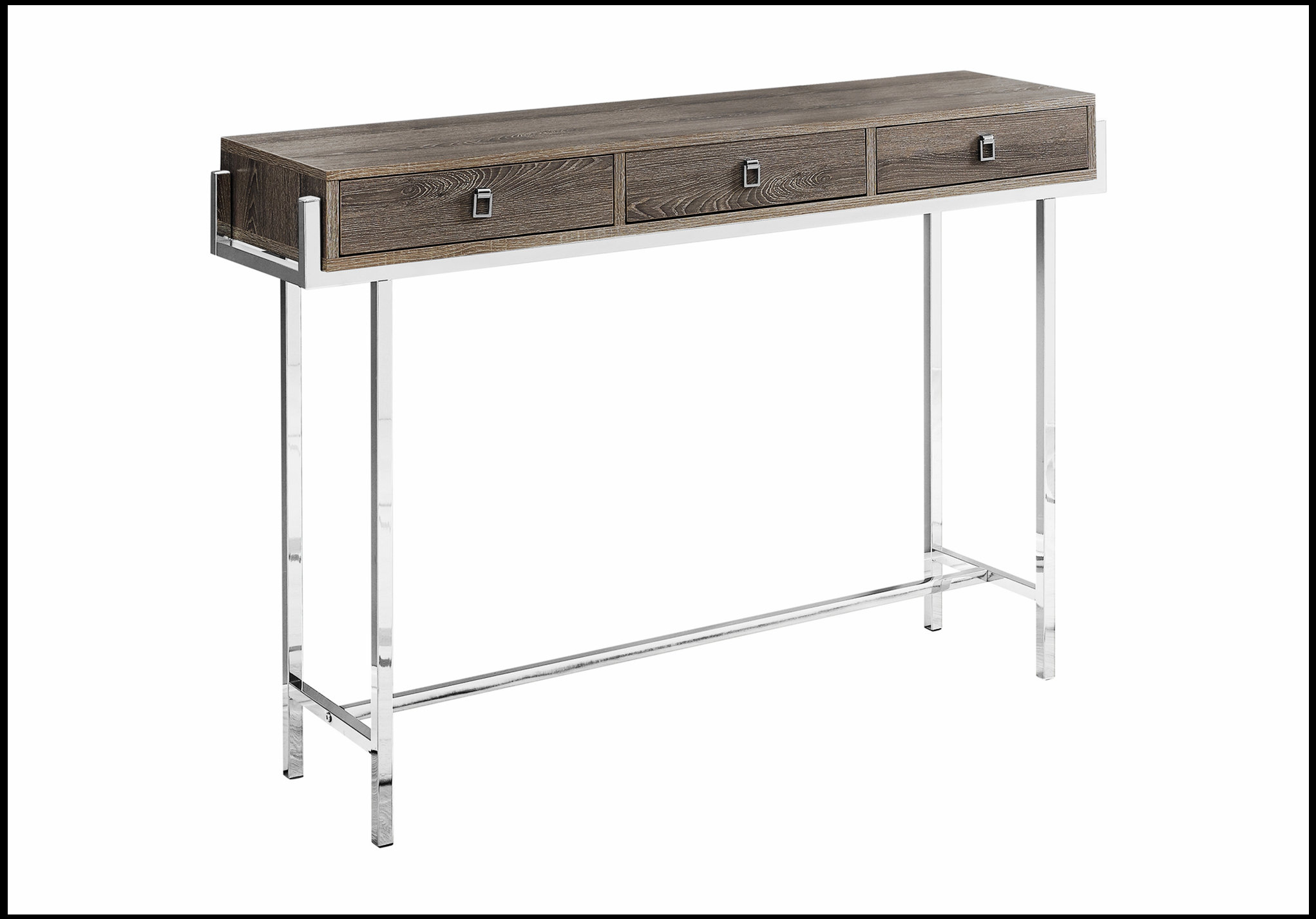Ivy Bronx Narrow Glossy White Console Table with Storage Drawer, Ideal ...