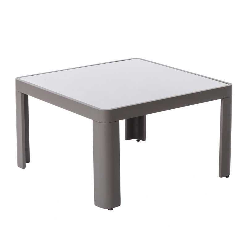 Zullo Square Metal Outdoor Coffee Table , 70cm cm W 70cm cm D