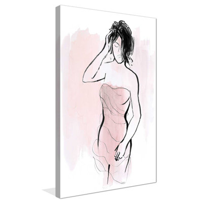 «Getting Ready II», reproduction de peinture à l'aquarelle