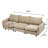 Modular Free Combination Sectional Sofa Couch