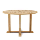 Briniya Outdoor Round Teak Bistro Table