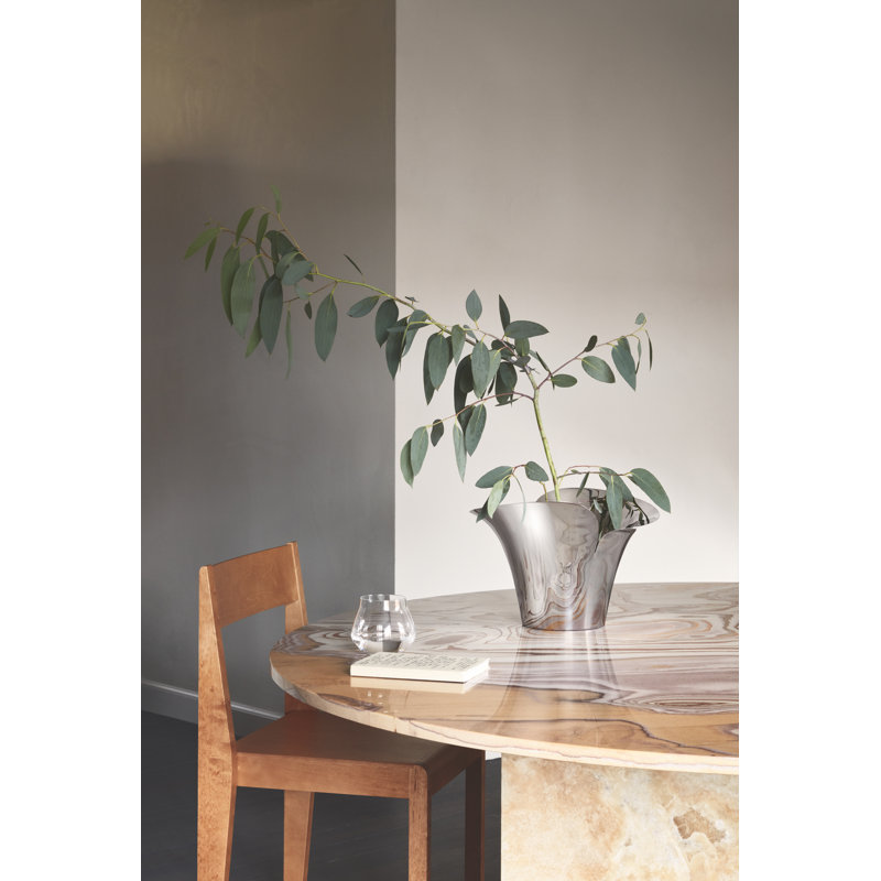 Bloom Botanica Stainless Steel Pot Planter, 4.72" H x 4.92" W x 2.28" D
