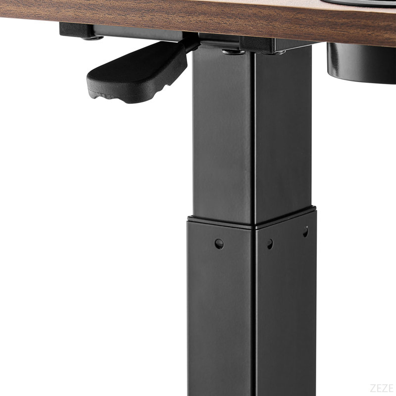 Overbed Table, Mobile Bed Side Table With Flip Desktop And 4 Wheels, Height & Angle Adjustable Rolling Laptop Desk With Cup Holder, Portable Over Bed Desk For Home, Office, Study