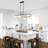 4 - Light Modern Kitchen Island Chandelier With Globe Glass Shade For Dining Room Living Room Entry-1219245296