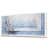 White Floater Framed