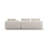 *Overlap Right Chaise Sec Small Ecru-120641251-120641249