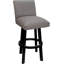 Tabouret de comptoir pivotant en bois - siège d'une hauteur de 26 po-1022867850-1022867867