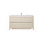 Meuble-lavabo simple 59,06 po avec plateau en acrylique Bethalto-804459948