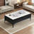 Modern simple rectangular rock plate coffee table-106381177