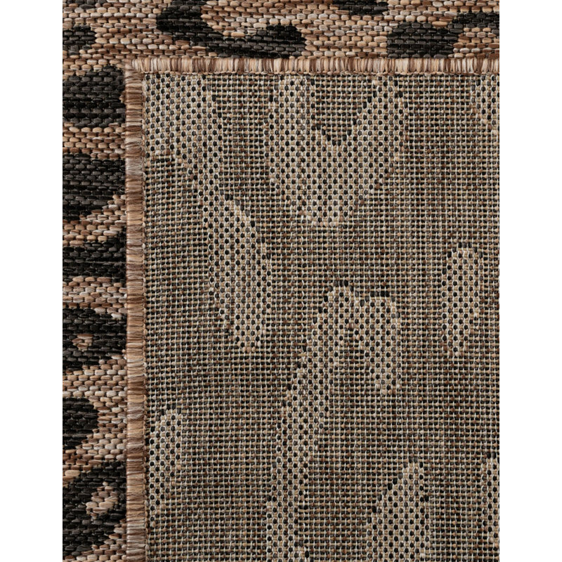 Ivery Outdoor Area Rug, Square 6'1"
