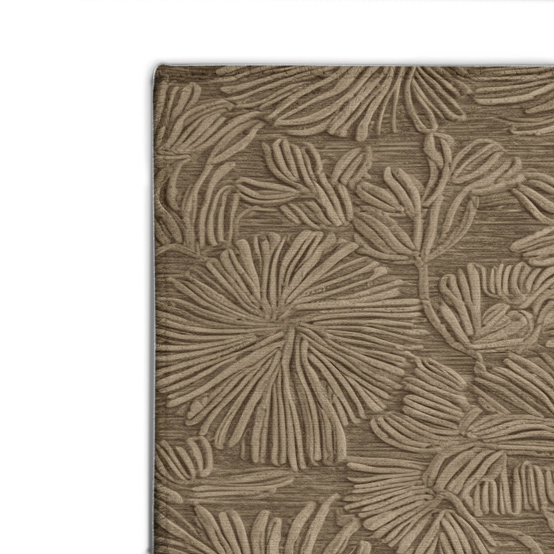 Nature Brown Indoor and Outdoor Area Rug, Rectangle 8' x 10'