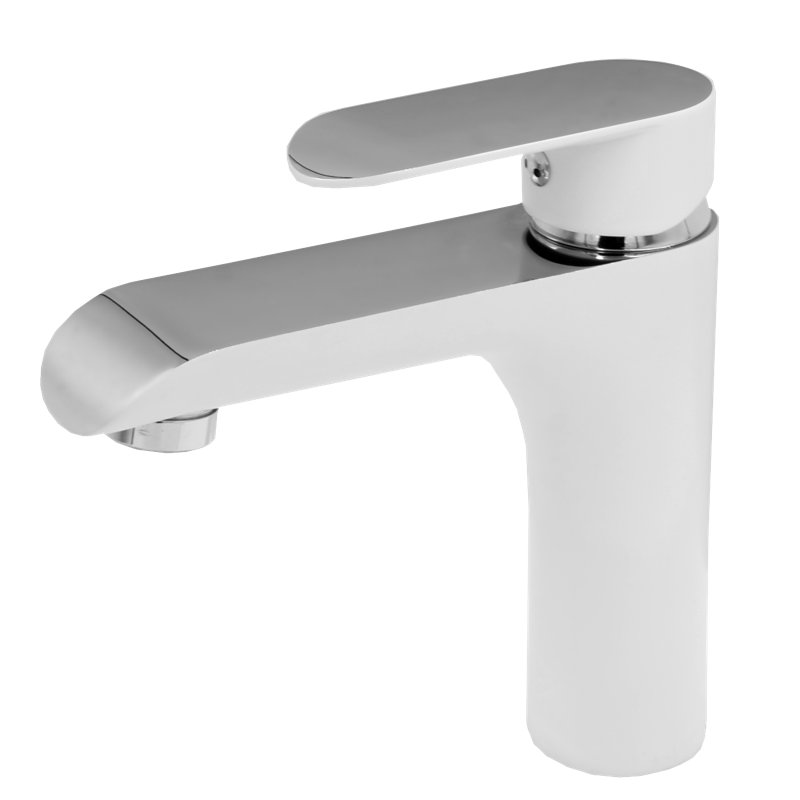 Yandel Mono Basin Mixer, Chrome/White