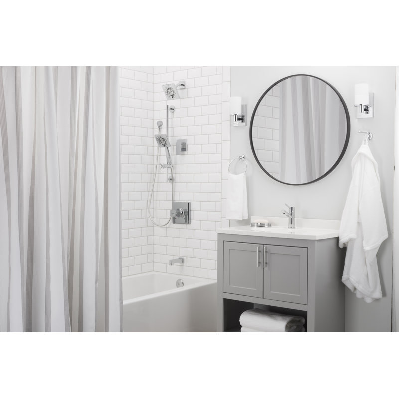 Pomme de douche Kubos Exhilaration 1,75 GPM, Chrome poli, 1.75 GPM