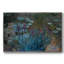 Iris et eau sur toile-92493774-92493773