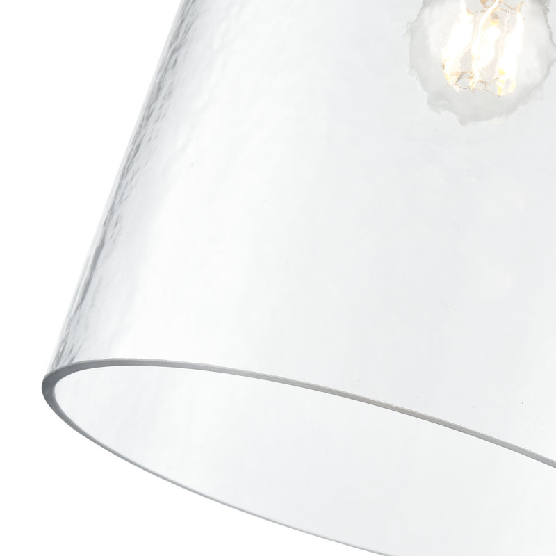 Luminaire suspendu 1 lumière Aloni, Laiton rétro