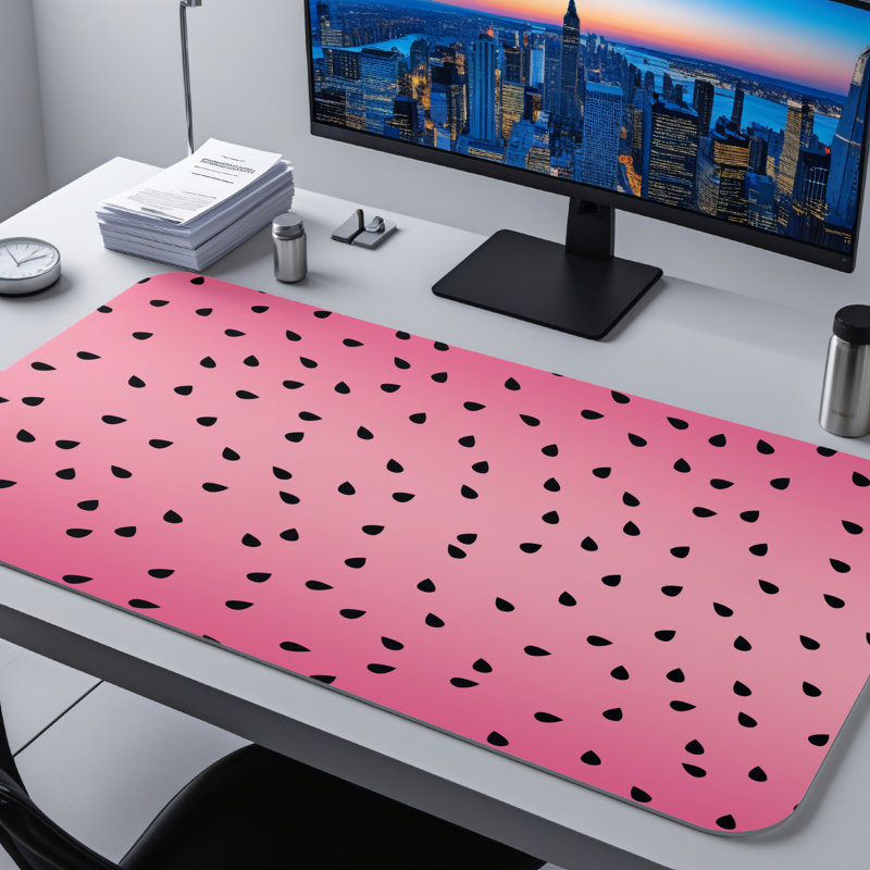 Polyester Desk Pad, 31.5x15.5