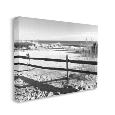 "Sandy Fence Path" par Graffitee Studios sur toile