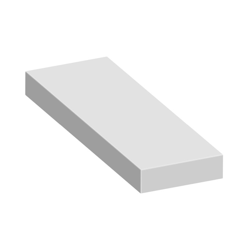 Banc de douche réglable en surface solide, gris, 91,4 cm x 30,5 cm x 10,2 cm (36 po x 12 po x 4 po) - 1CED37790987447EA770E7F28C524F3D