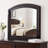 Wood Flat Wall Mirror