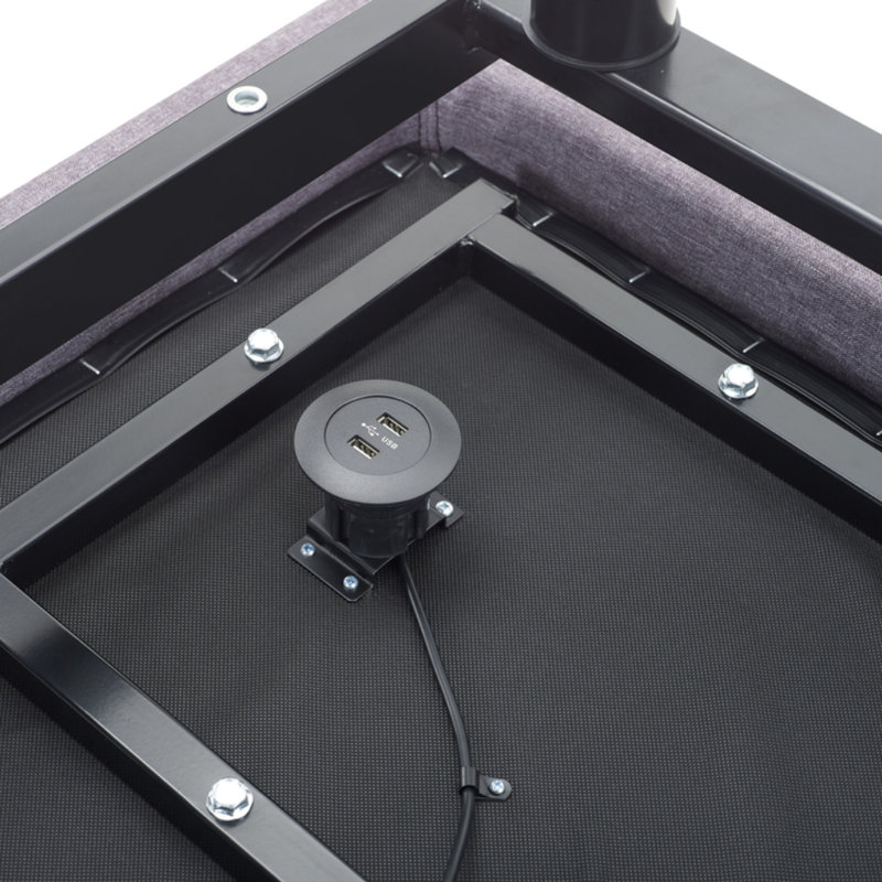 Lit réglable massant avec télécommande sans fil, Bluetooth et application Sterner Zero Gravity, Double
