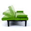 Canapé-lit convertible en similicuir H 67 po x l 24 po x H 30 po JZR