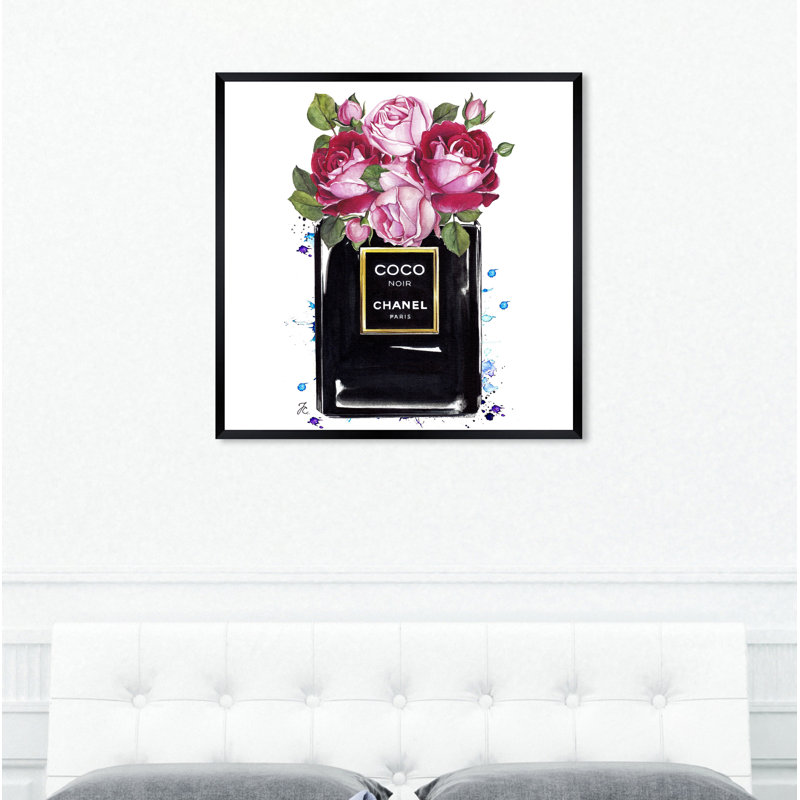 «Damilola Doll Memories Coco Roses», impression, H 26 po x l 26 po, Cadre photo