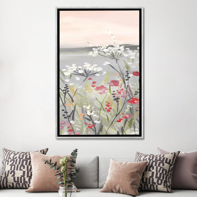 " Blushing Wildflowers I "
