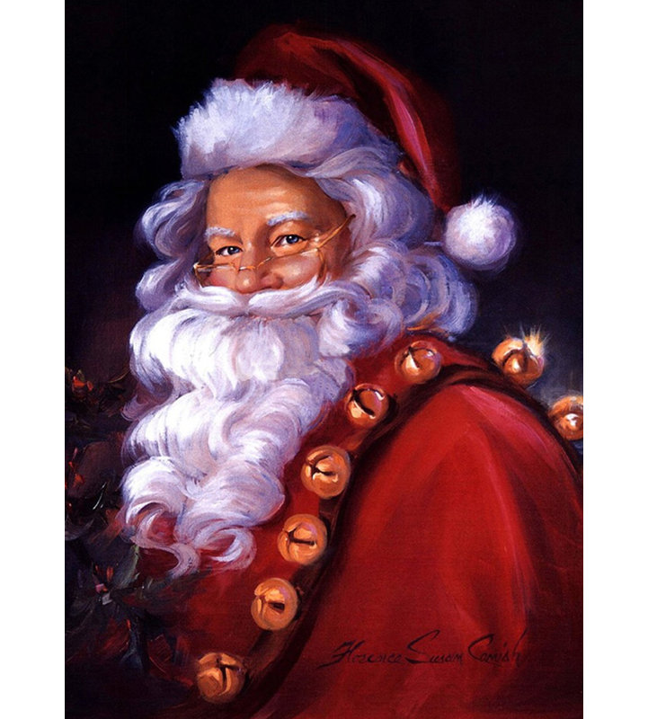 St Nick, 24" H x 17" W