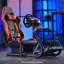 Fauteuil de jeu et de course ergonomique avec haut-parleurs intégrés Inbox Zero