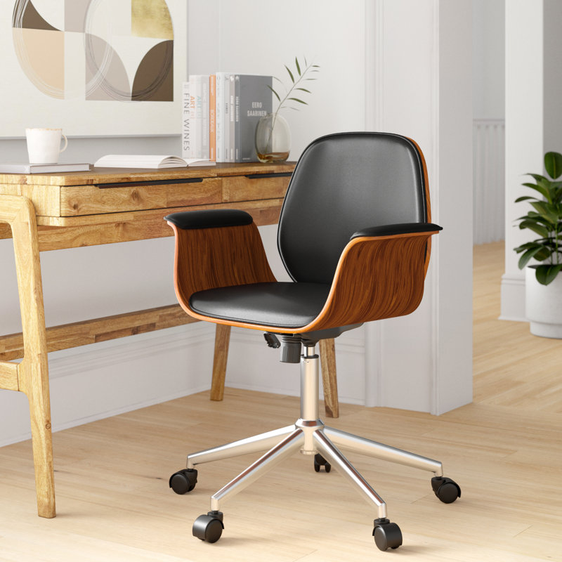 Leola Office Chair, Black
