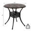 Table bistro Leatherwood