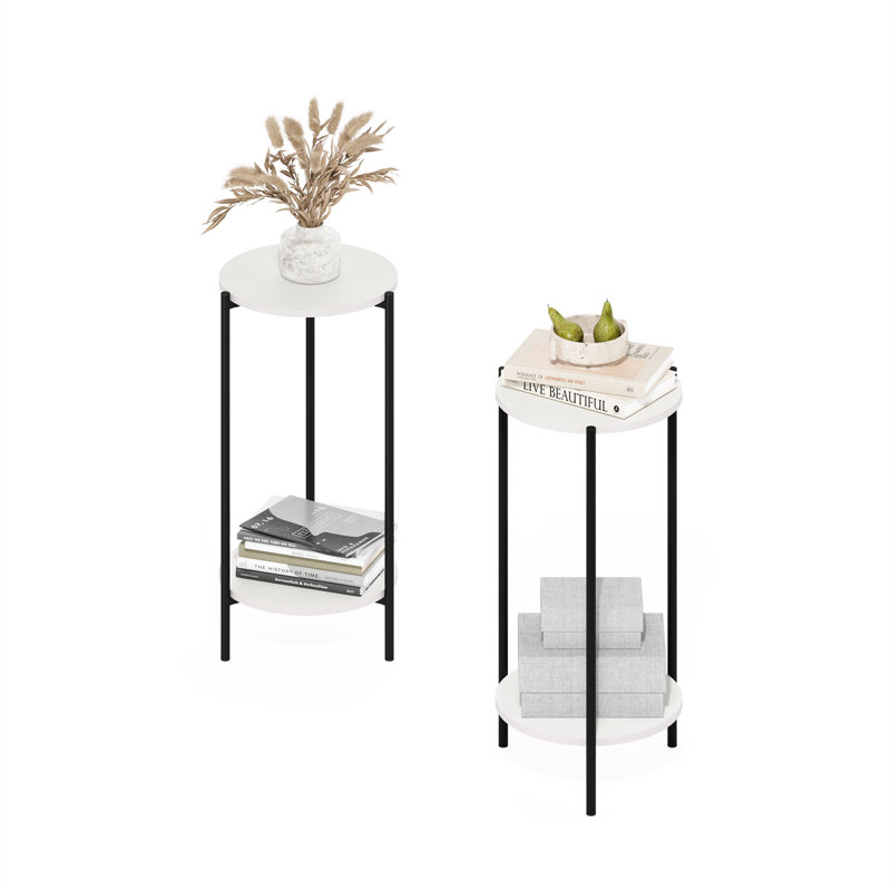 Table de bout Besi, Blanc
