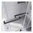 Frameless Sliding Bathtub Door 56-60 in.W x 62 in.H,Bypass Tub Glass Sliding Shower Doors,3/8"(10mm) Thick Clear Tempered Glass,Heavy Duty Stainless Steel Hardwares,2pcs Rectangle Handles-112318649