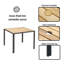 Ensemble de mobilier de salle à manger Modern