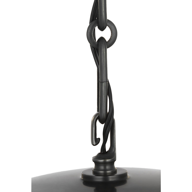 Aerin 1 - Light Pendant, 19.5" H x 17.25" W x 17.25" D, Bronze