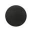 Bureau de table rond noir ébène 20 po avec table de bout en grain de bois naturel, tactile