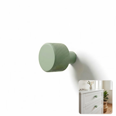 ROUS Hardware Mid Century Modern Knurled Knob