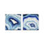 Reproduction d’art sur toile, "Ocean GEODE I/II" par Norman Wyatt Jr.-2 pièces-1136542999