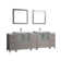 Karson 96'' Double Bathroom Vanity with Ceramic Top with Mirror