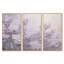 Ensemble d'art sur toile Kalvin - Lilas-107747405-107747407