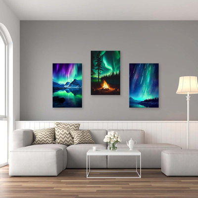 3 Piece Wrapped Canvas Print