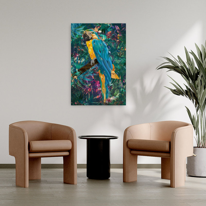 Art contemporain contemporain abstrait, H 36 po x l 24 po